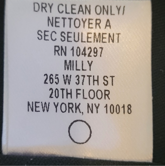 MILLY Strapless Cutout Rose Gold Zipper Bodycon Little Black Dress, Size 0 - Picture 8 of 11